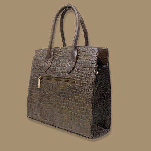 Komal Genuine Leather Women Handbag Hive